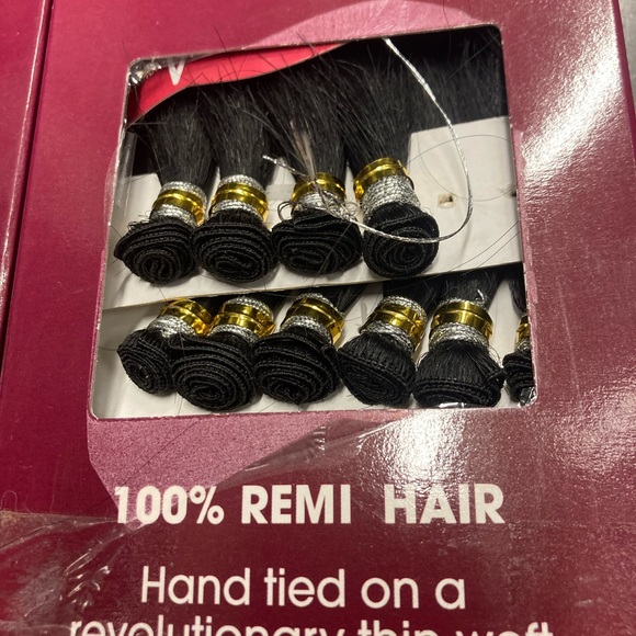 Hand tied faux hair extensions - never opened - Picture 2 of 8
